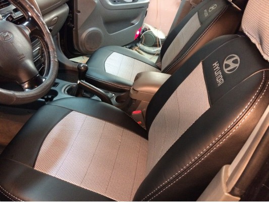 Авточехлы на Hyundai Santa Fe Classic Авточехлы на Hyundai Santa Fe Classic