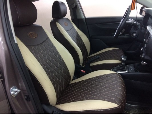 Авточехлы на Kia Rio 4 X-Line Авточехлы на Kia Rio 4 X-Line