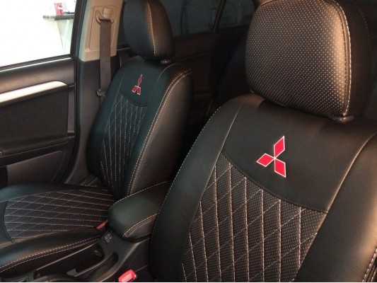 Авточехлы на Mitsubishi Lancer 10 Авточехлы на Mitsubishi Lancer 10